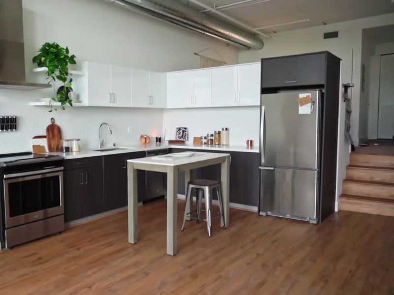 prikaz apartmana i kuhinje na srebrnom jezeru